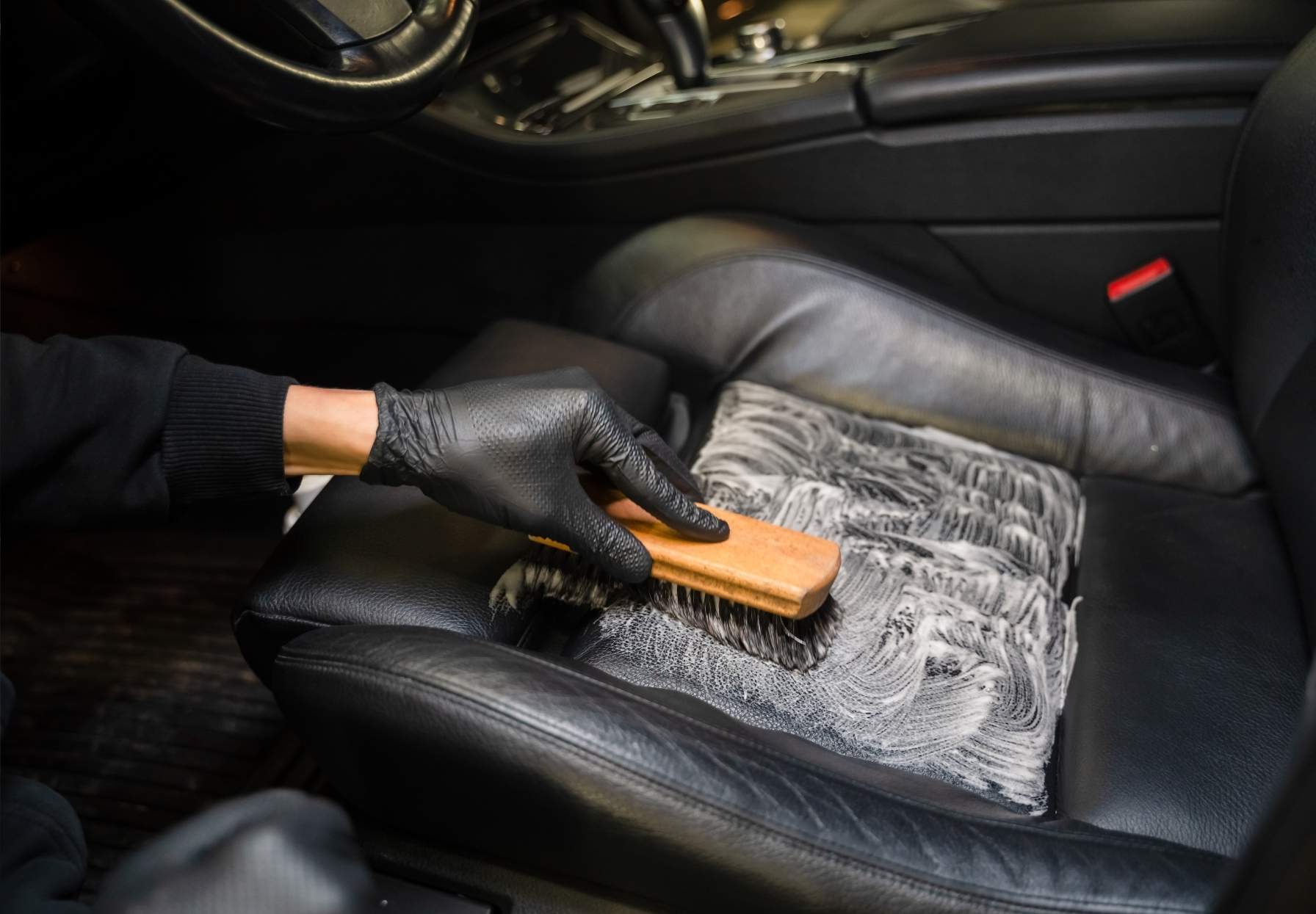 leather auto detailing